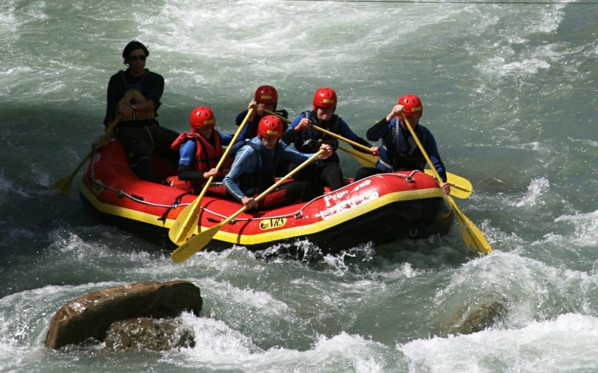 Easy rafting